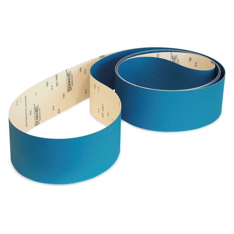 Carta Abrasiva 10 Pezzi - Nastro Ossido Di Alluminio 533x9 Mm Per Levigatura