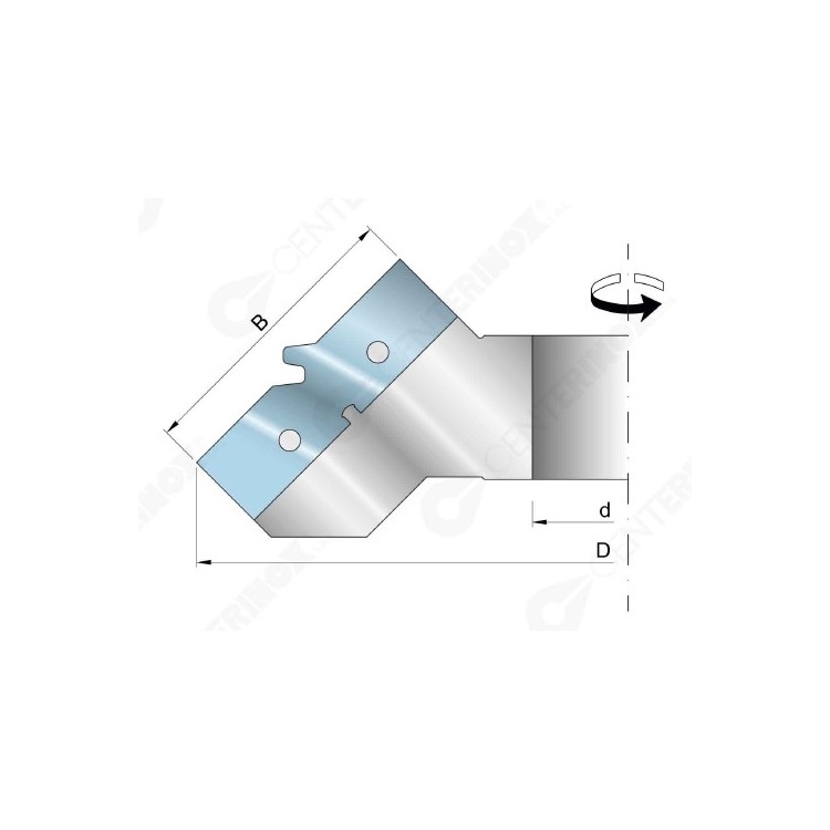 QINGYIWL 4 Pezzi Frese per Legno, 6.35mm Fresa a Copiare per Legno con Cuscinetto, Punte per Fresatura legno, Fresa Taglienti Diritti