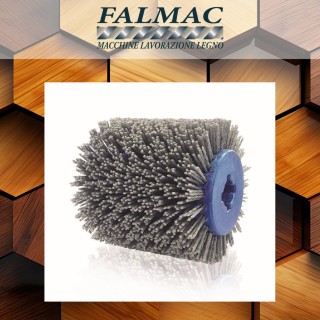 Spazzola punzonata per falegnameria per Rupes o Flex